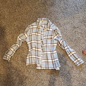 Obey shirt and flannel